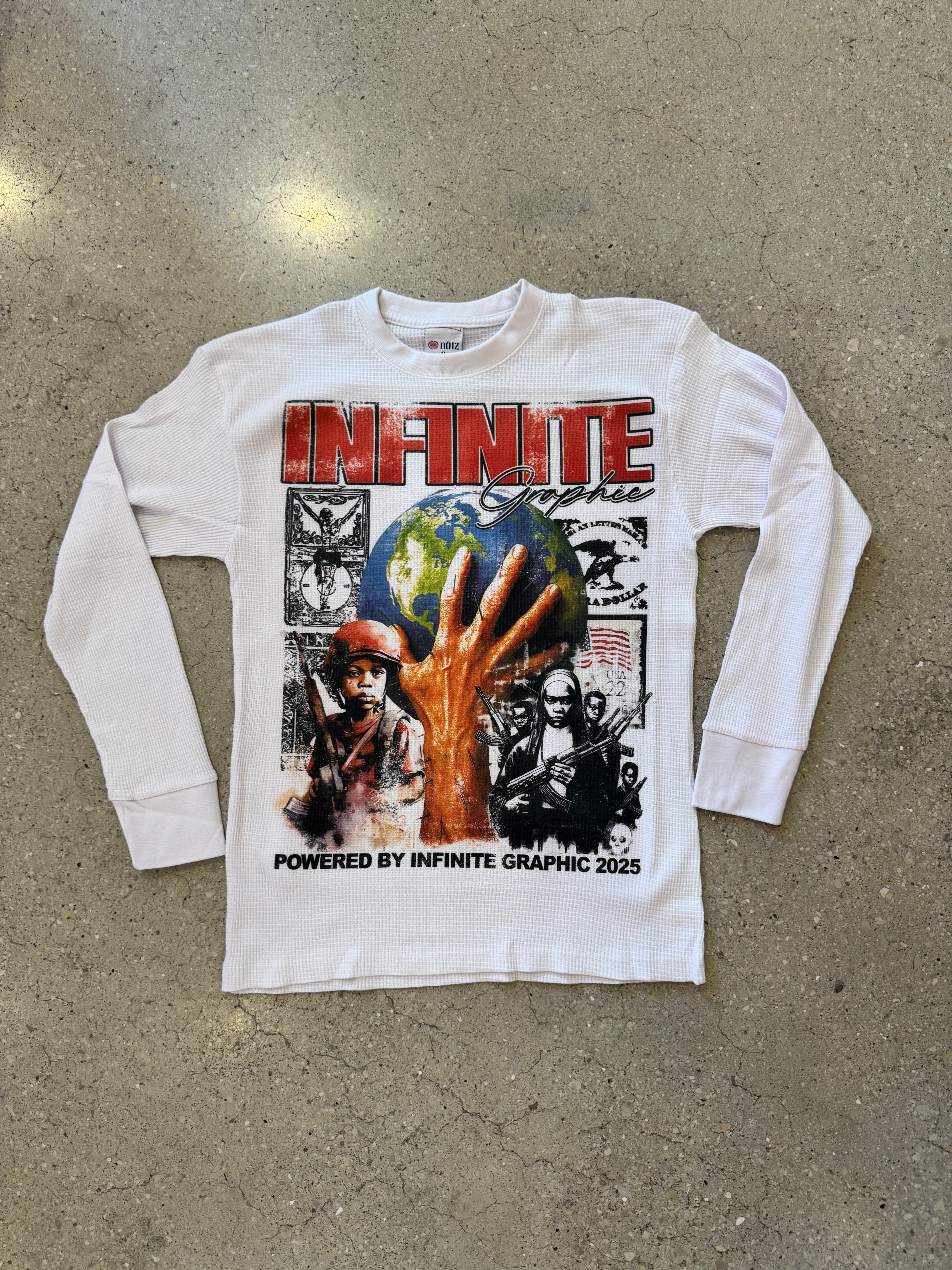 Large format screen print example